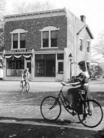 The brothers opened a bicycle shop in 1892