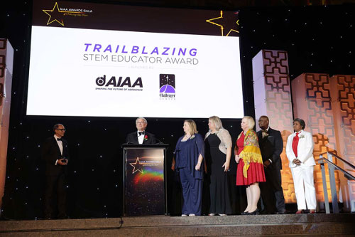 Five Trailblazing STEM Educators were honored at the AIAA Awards Gala