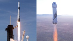 Falcon9-NewShepard-Launches