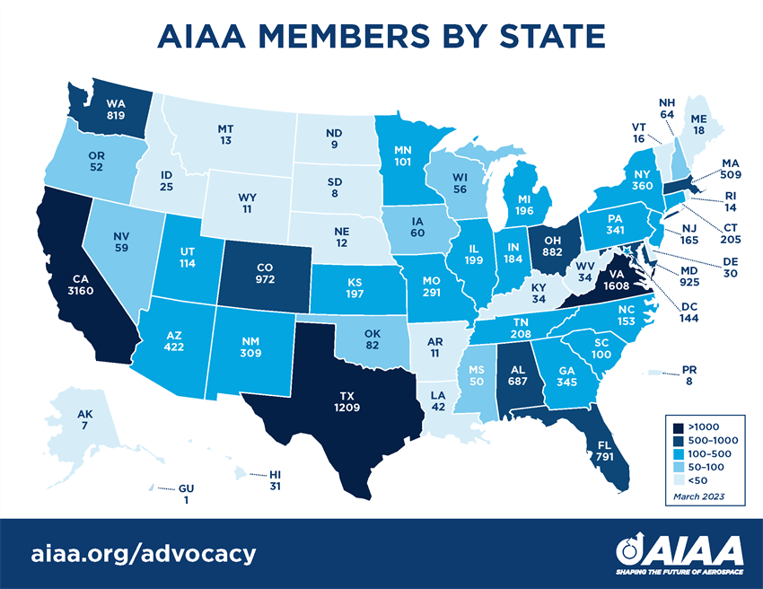 Members by U.S. States 2023